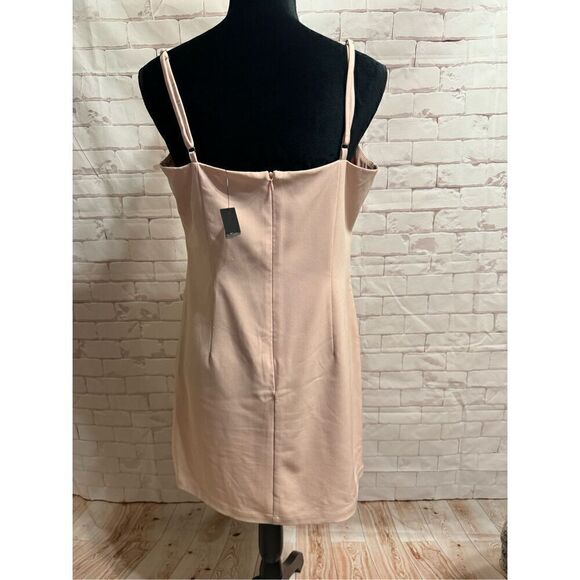Lulus blush pink sleeveless dress size large - Picture 3 of 10